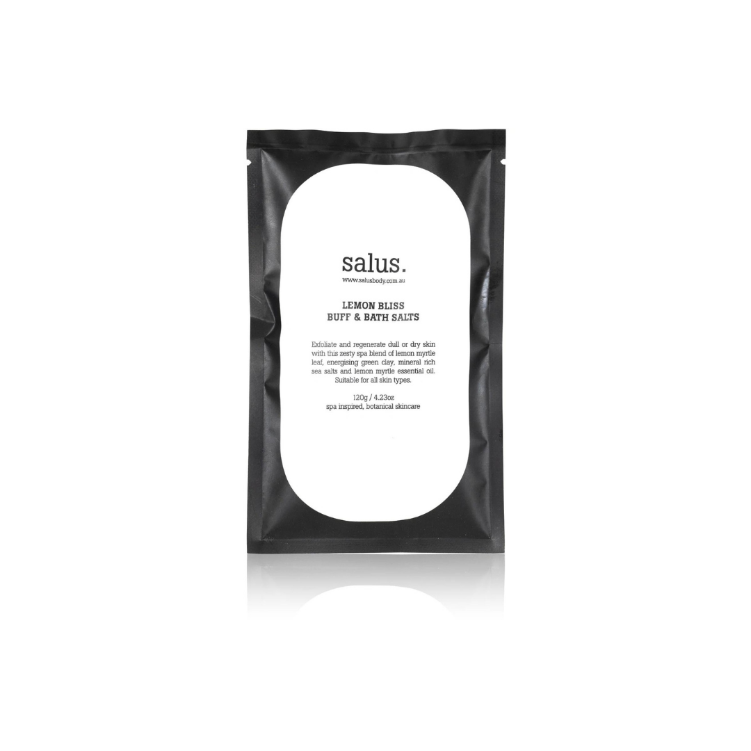 Lemon Bliss Buff & Bath Salts 120g – Skin Emporium By Beauty on Rose